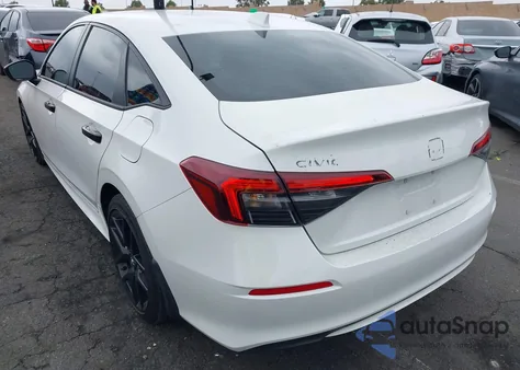 2025 Honda Civic Sport z USA, uszkodzony, nr VIN 2HGFE2F55SH502190